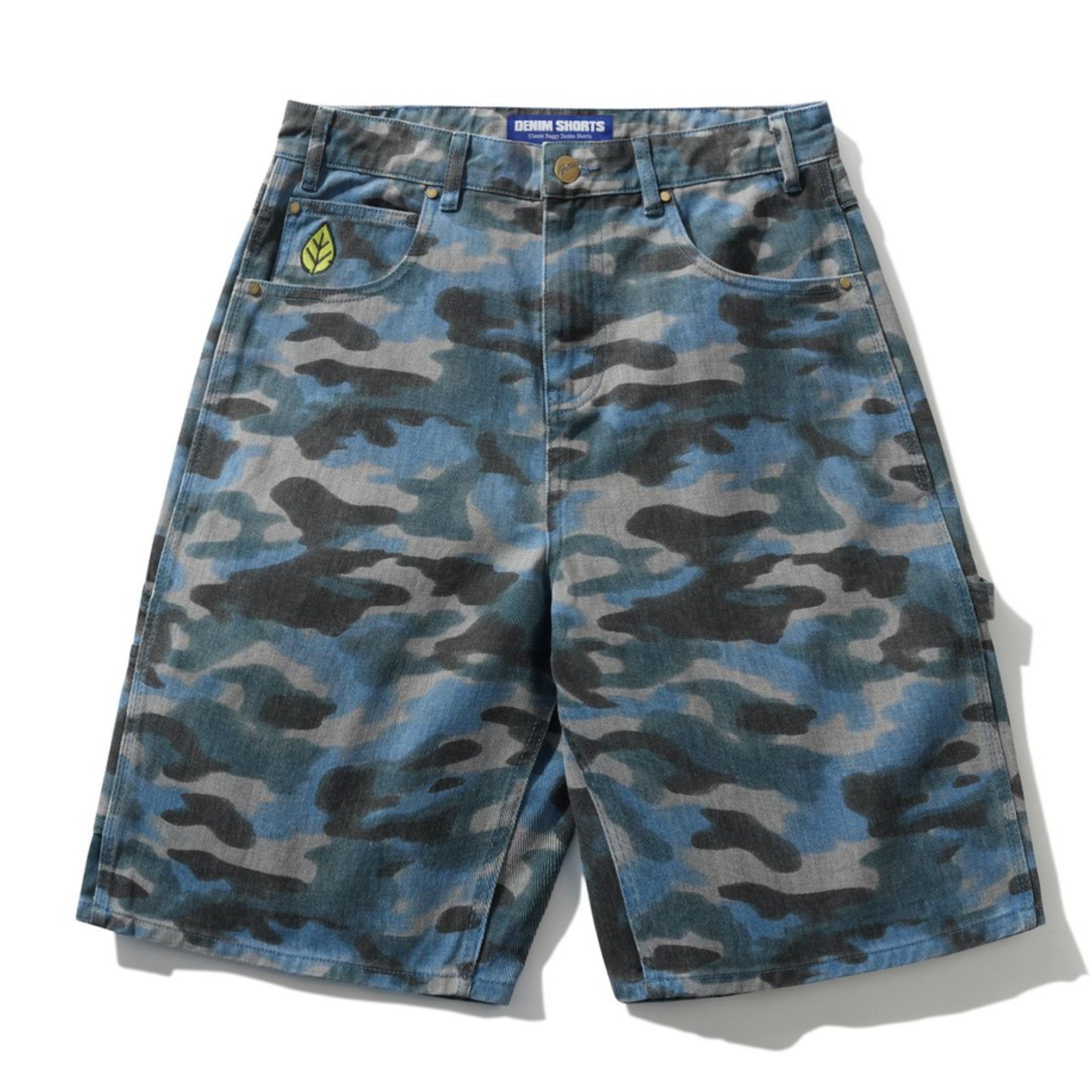 Butter Goods Weathergear Denim Shorts (Motion Camo